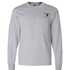 Gildan 6-oz Ultra Cotton LS Pocket T-Shirt - Colors - Screen
