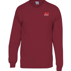 Gildan 6-oz Ultra Cotton LS T-Shirt - Men's - Embroidered