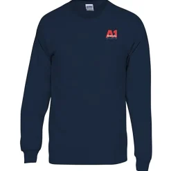 Gildan 6-oz Ultra Cotton LS T-Shirt - Men's - Embroidered