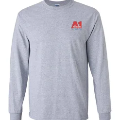 Gildan 6-oz Ultra Cotton LS T-Shirt - Men's - Embroidered
