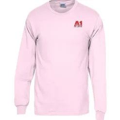 Gildan 6-oz Ultra Cotton LS T-Shirt - Men's - Embroidered