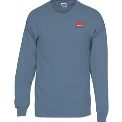 Gildan 6-oz Ultra Cotton LS T-Shirt - Men's - Embroidered