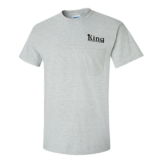 Gildan 6-oz Ultra Cotton Pocket T-Shirt - Screen - Colors