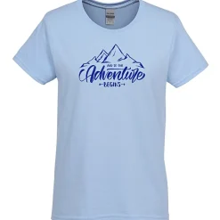 Gildan 6-oz Ultra Cotton T-Shirt - Ladies' - Screen - Colors