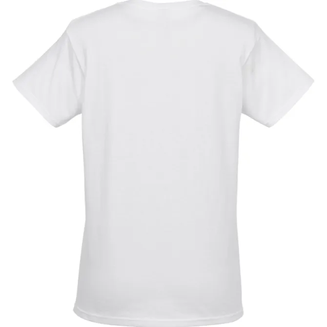 Gildan 6-oz Ultra Cotton T-Shirt - Ladies' - Full Color - White