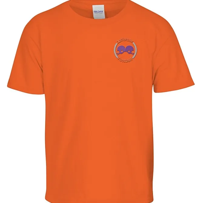 Gildan 6-oz Ultra Cotton T-Shirt - Youth - Embroidered