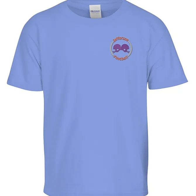 Gildan 6-oz Ultra Cotton T-Shirt - Youth - Embroidered
