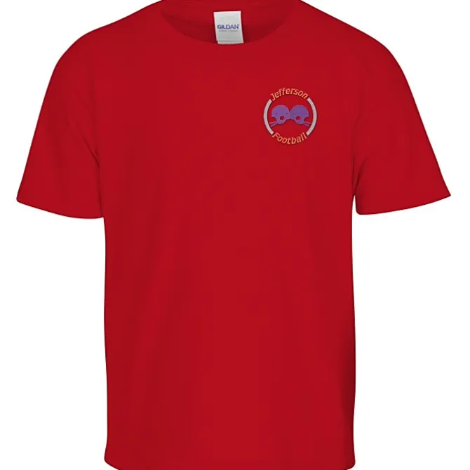 Gildan 6-oz Ultra Cotton T-Shirt - Youth - Embroidered