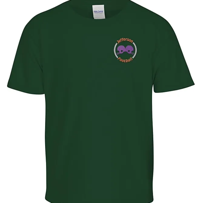 Gildan 6-oz Ultra Cotton T-Shirt - Youth - Embroidered