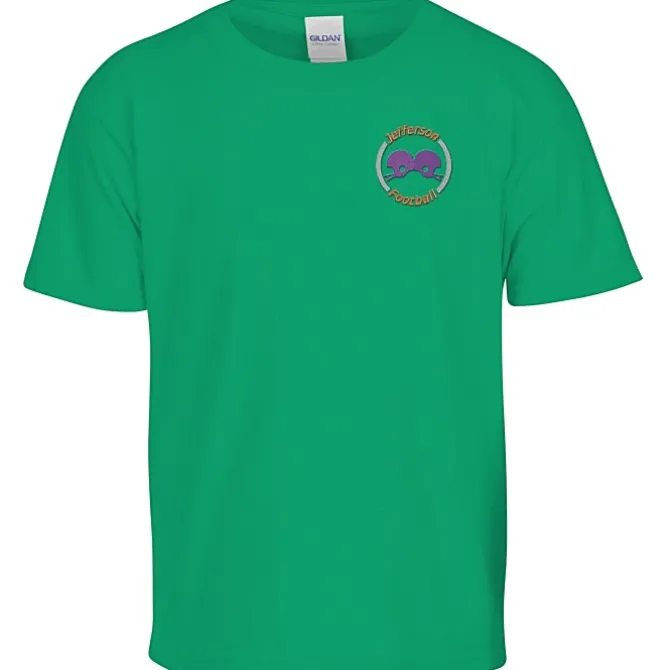 Gildan 6-oz Ultra Cotton T-Shirt - Youth - Embroidered
