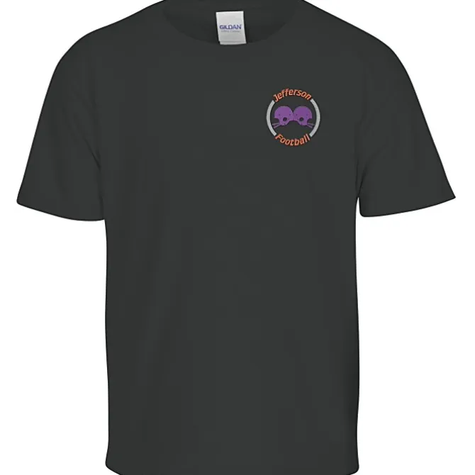 Gildan 6-oz Ultra Cotton T-Shirt - Youth - Embroidered