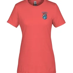 Gildan Softstyle CVC T-Shirt - Ladies' - Embroidered