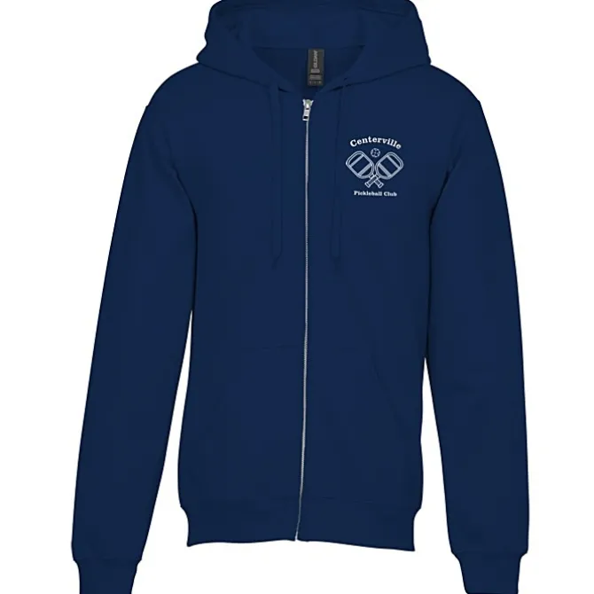 Gildan Softstyle Fleece Full-Zip Hoodie - Screen
