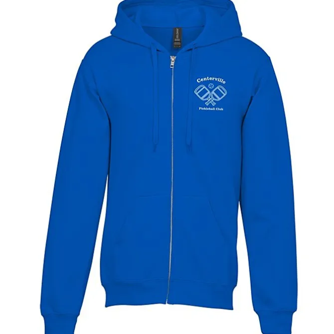 Gildan Softstyle Fleece Full-Zip Hoodie - Screen