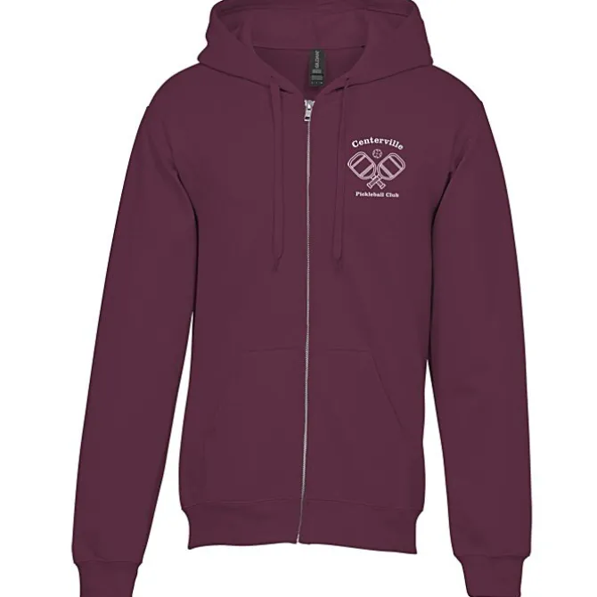 Gildan Softstyle Fleece Full-Zip Hoodie - Screen