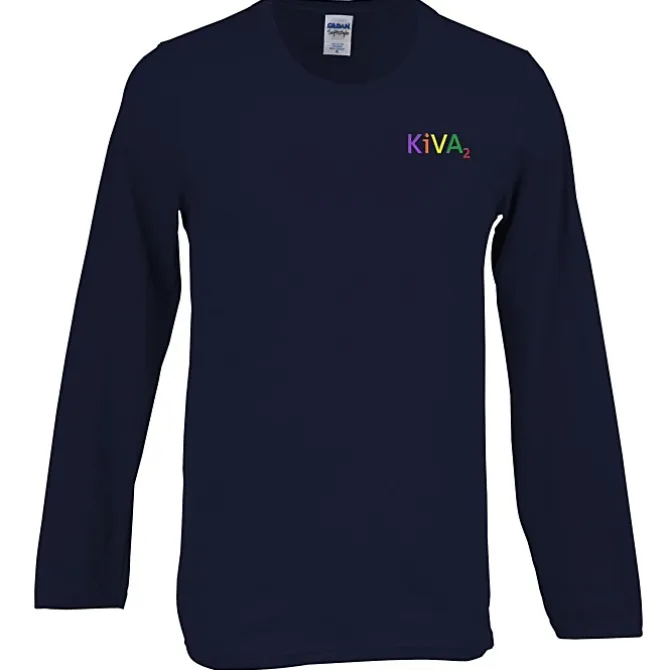 Gildan Softstyle LS T-Shirt - Men's - Embroidered