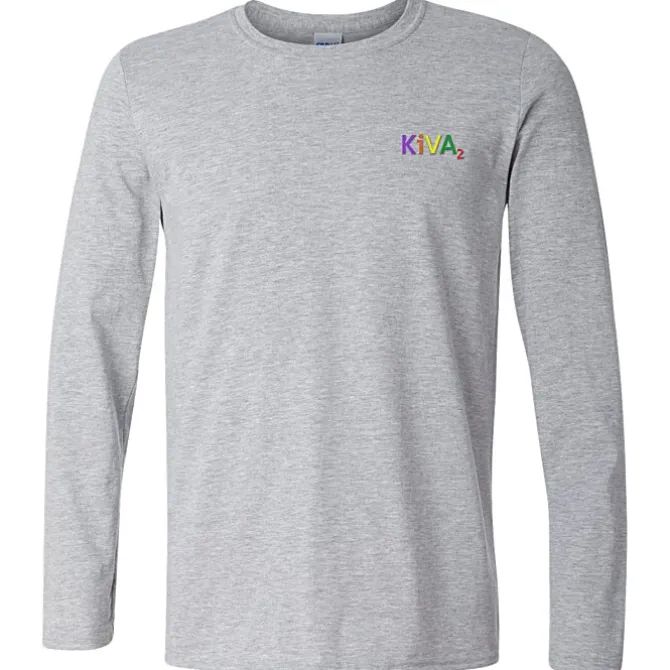Gildan Softstyle LS T-Shirt - Men's - Embroidered