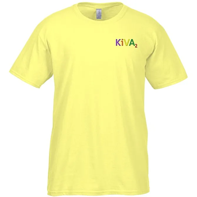 Gildan Softstyle T-Shirt - Men's - Embroidered