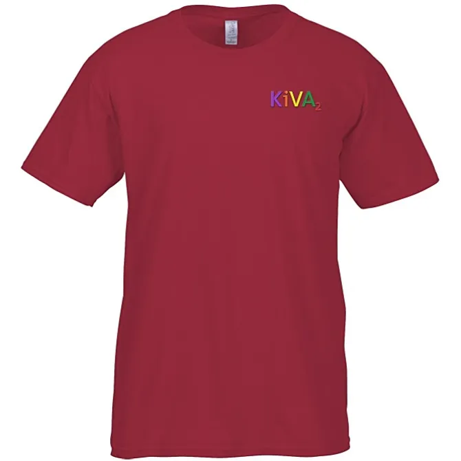 Gildan Softstyle T-Shirt - Men's - Embroidered