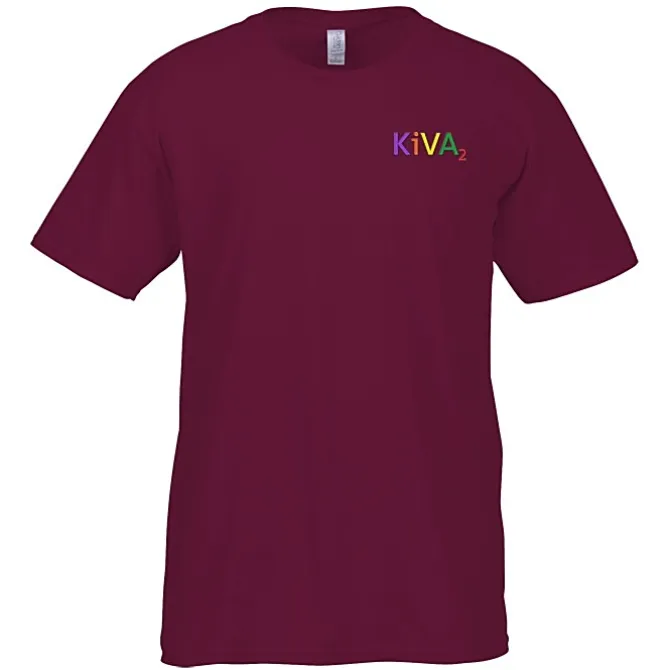Gildan Softstyle T-Shirt - Men's - Embroidered