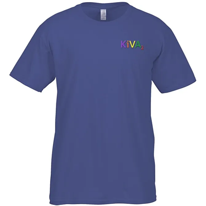 Gildan Softstyle T-Shirt - Men's - Embroidered