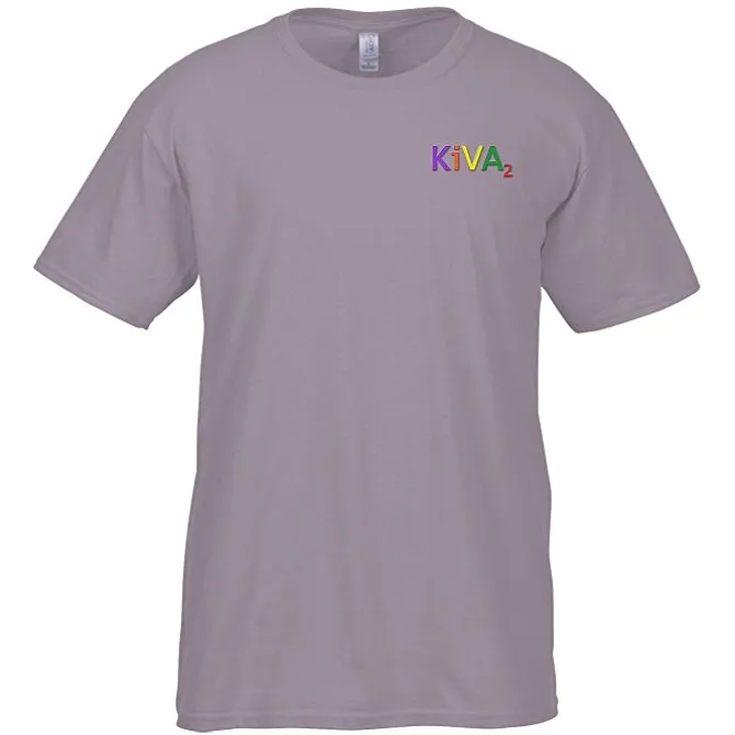 Gildan Softstyle T-Shirt - Men's - Embroidered