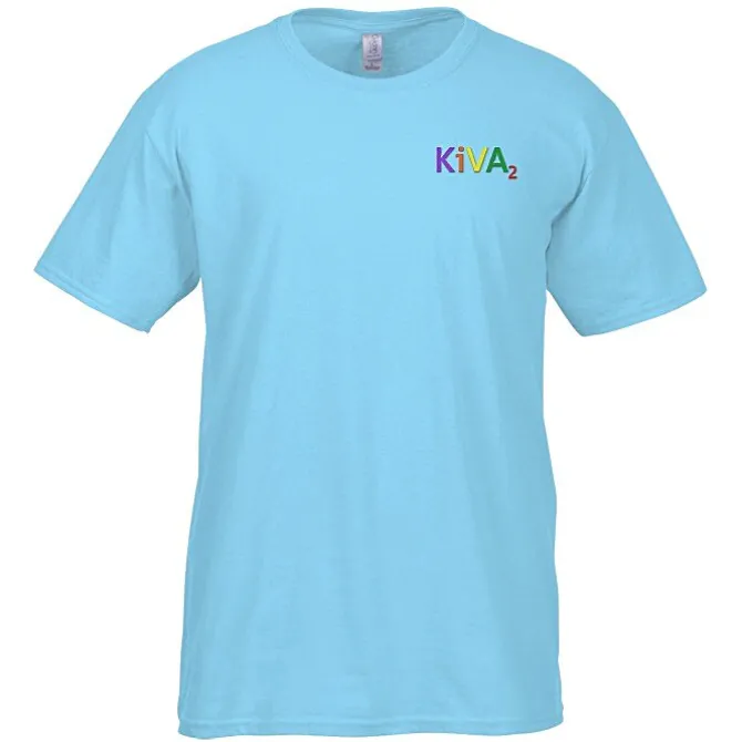 Gildan Softstyle T-Shirt - Men's - Embroidered