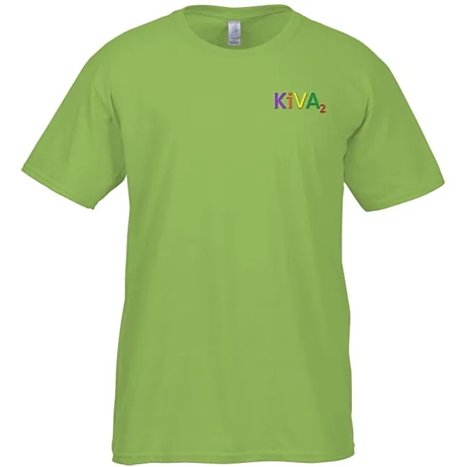 Gildan Softstyle T-Shirt - Men's - Embroidered