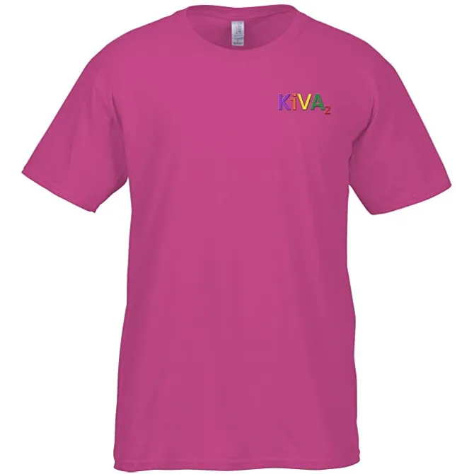 Gildan Softstyle T-Shirt - Men's - Embroidered