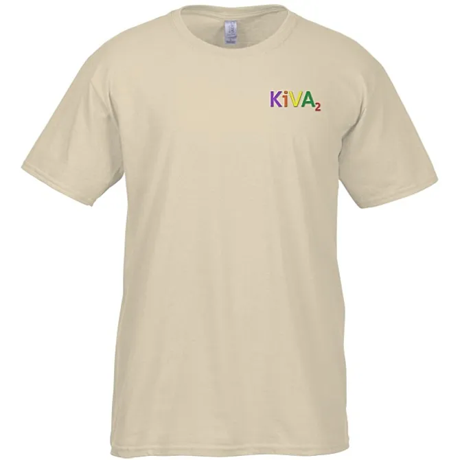 Gildan Softstyle T-Shirt - Men's - Embroidered