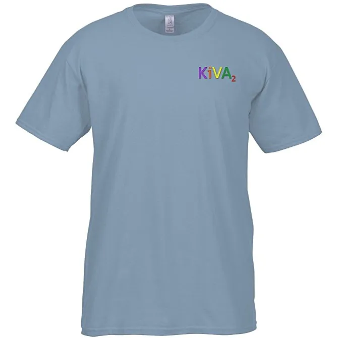 Gildan Softstyle T-Shirt - Men's - Embroidered