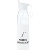 Glass Bottle with Flip Straw Lid - 20 oz.