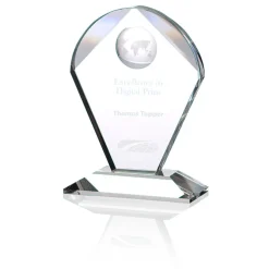 Global Excellence Crystal Award - 6 inches