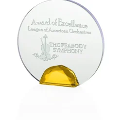 Glorious Crystal Award - 6 1/2 inches