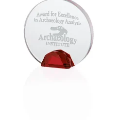Glorious Crystal Award - 4 1/2 inches