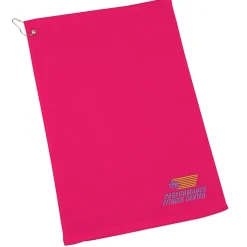 Golf Towel with Grommet and Clip
