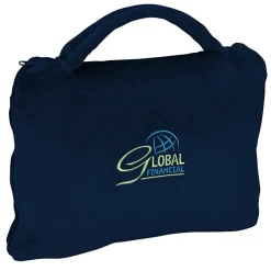Grab-N-Go Travel Blanket - Embroidered