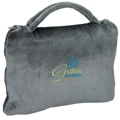 Grab-N-Go Travel Blanket - Embroidered