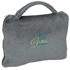 Grab-N-Go Travel Blanket - Embroidered