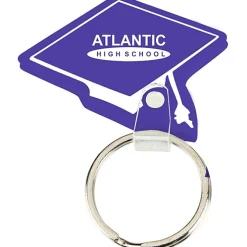 Graduation Cap Soft Keychain - Opaque