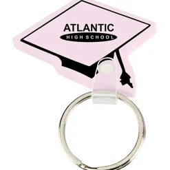 Graduation Cap Soft Keychain - Opaque