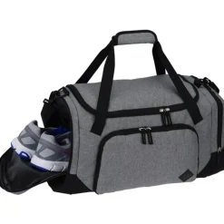 Graphite 21-inch Weekender Duffel - Embroidered