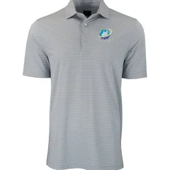 Greg Norman Freedom Micro Pique Stripe Polo