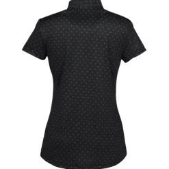 Greg Norman Micro Pique Spinner Print Polo - Ladies'