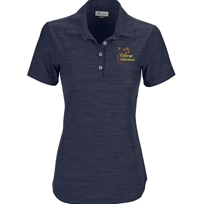Greg Norman Play Dry Heather Polo - Ladies'