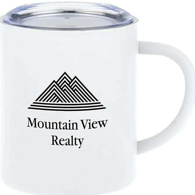 Halcyon Stainless Coffee Mug with Lid - 14 oz