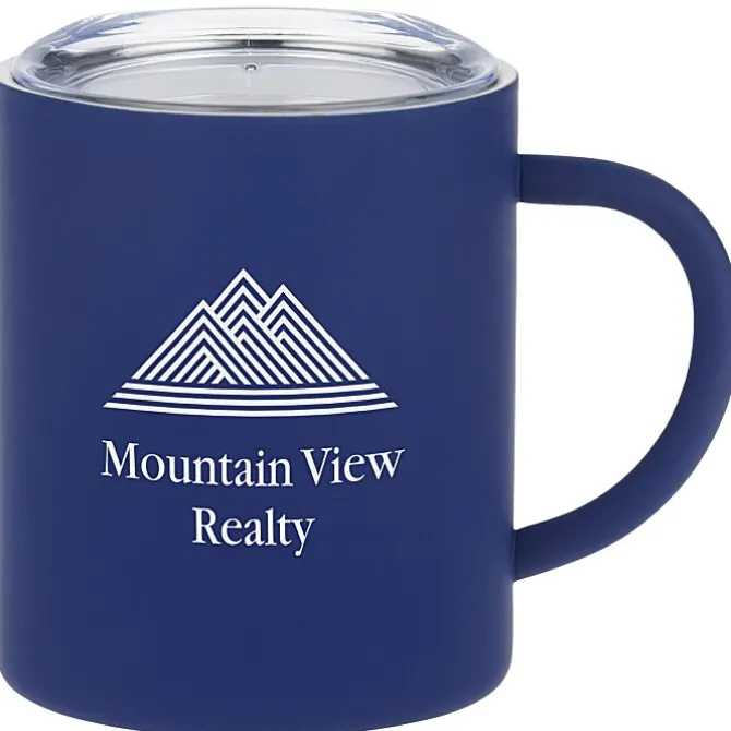 Halcyon Stainless Coffee Mug with Lid - 14 oz