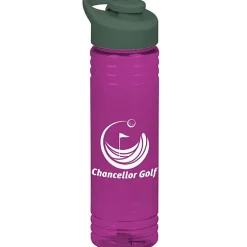 Halcyon Water Bottle with Flip Carry Lid - 24 oz