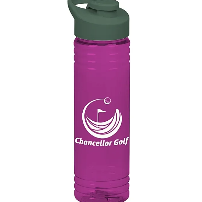 Halcyon Water Bottle with Flip Carry Lid - 24 oz