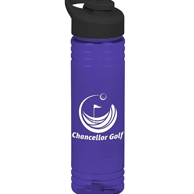 Halcyon Water Bottle with Flip Carry Lid - 24 oz